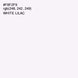 #F8F2F9 - White Lilac Color Image